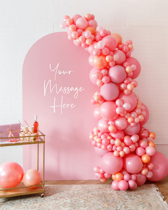 Rosé Bubbles - The Aadi Panel with Garland