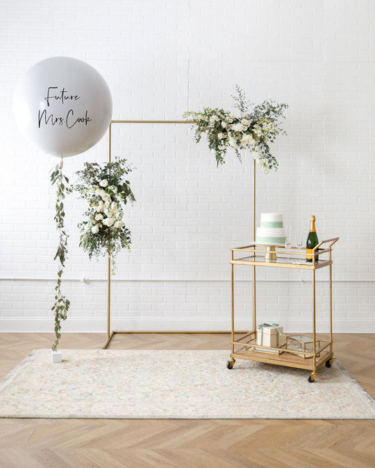 Gilded - The Brigitte Personalized Set with Floral