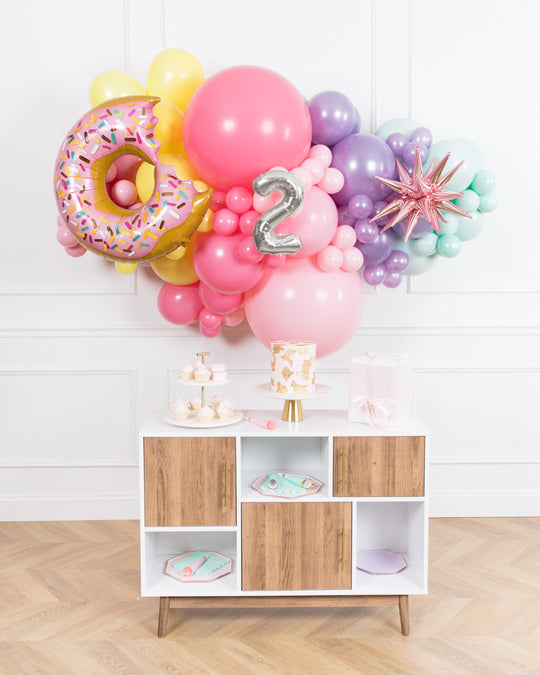 Sweet Treats Theme - Backdrop Install Piece with Foils - 6ft