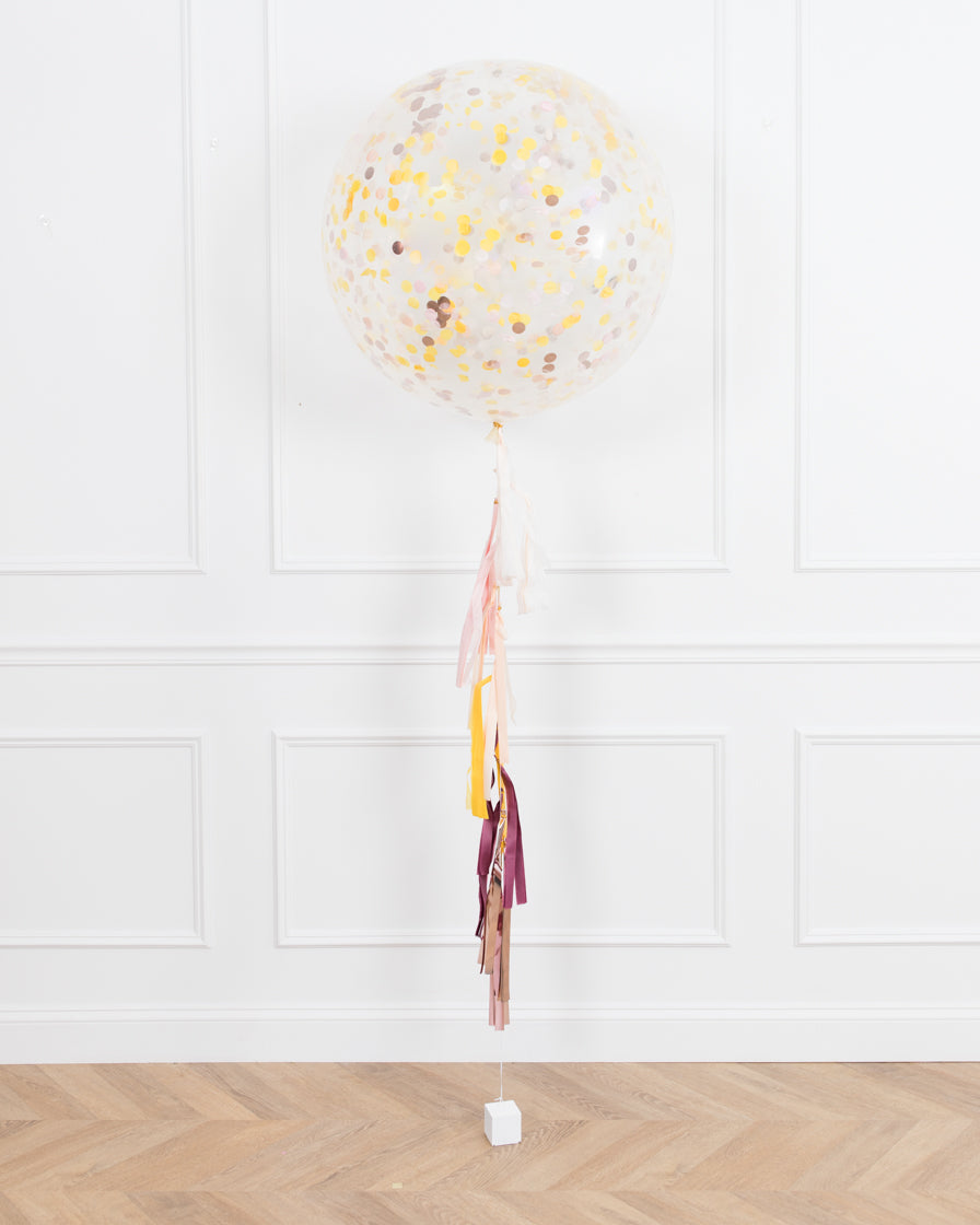 bohemian-birthday-balloon-coral-pink-giant-confetti-foil-party