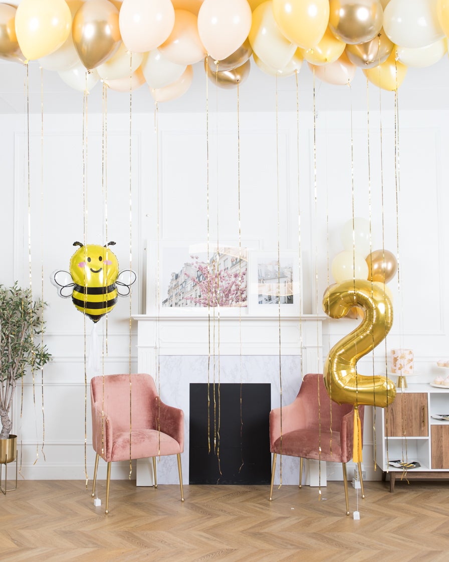 paris312-chicago-bee-theme-balloon-number-yellow-gold-number-ceiling-party-hit-decor-set