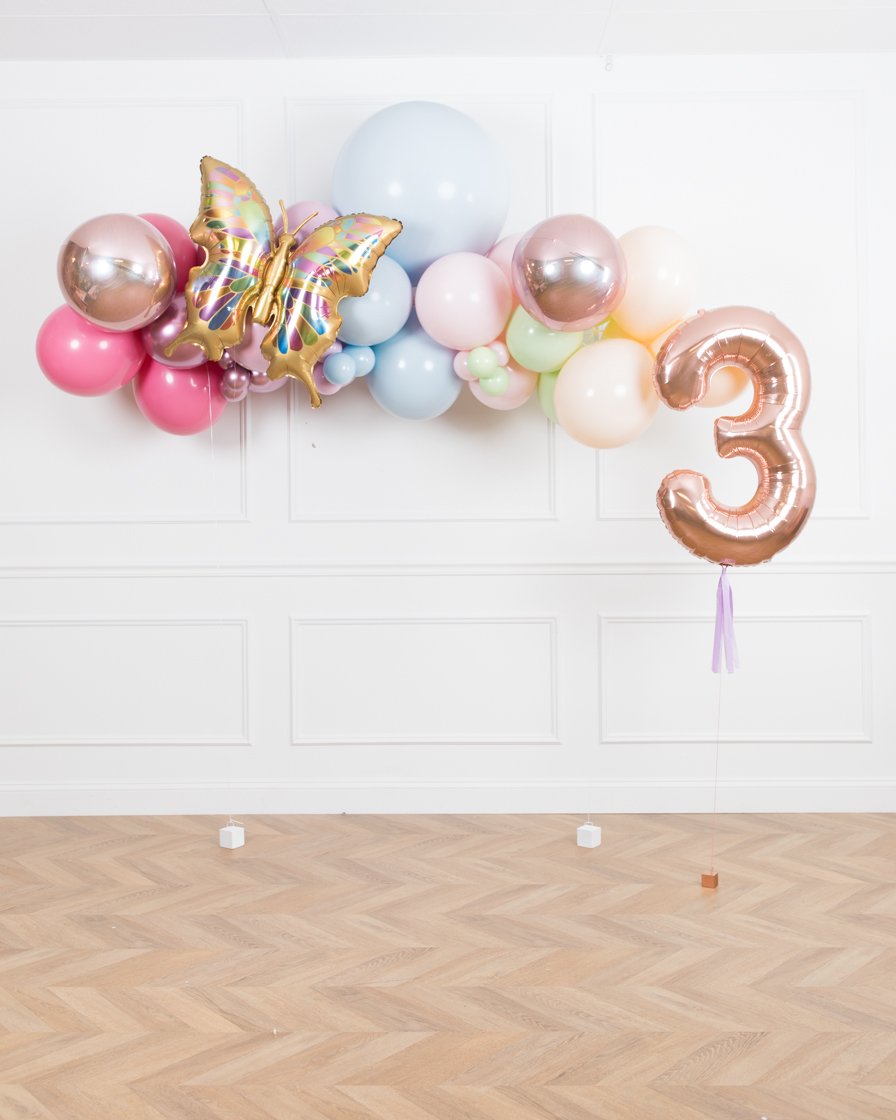 butterfly-foil-balloon-number-floating-arch