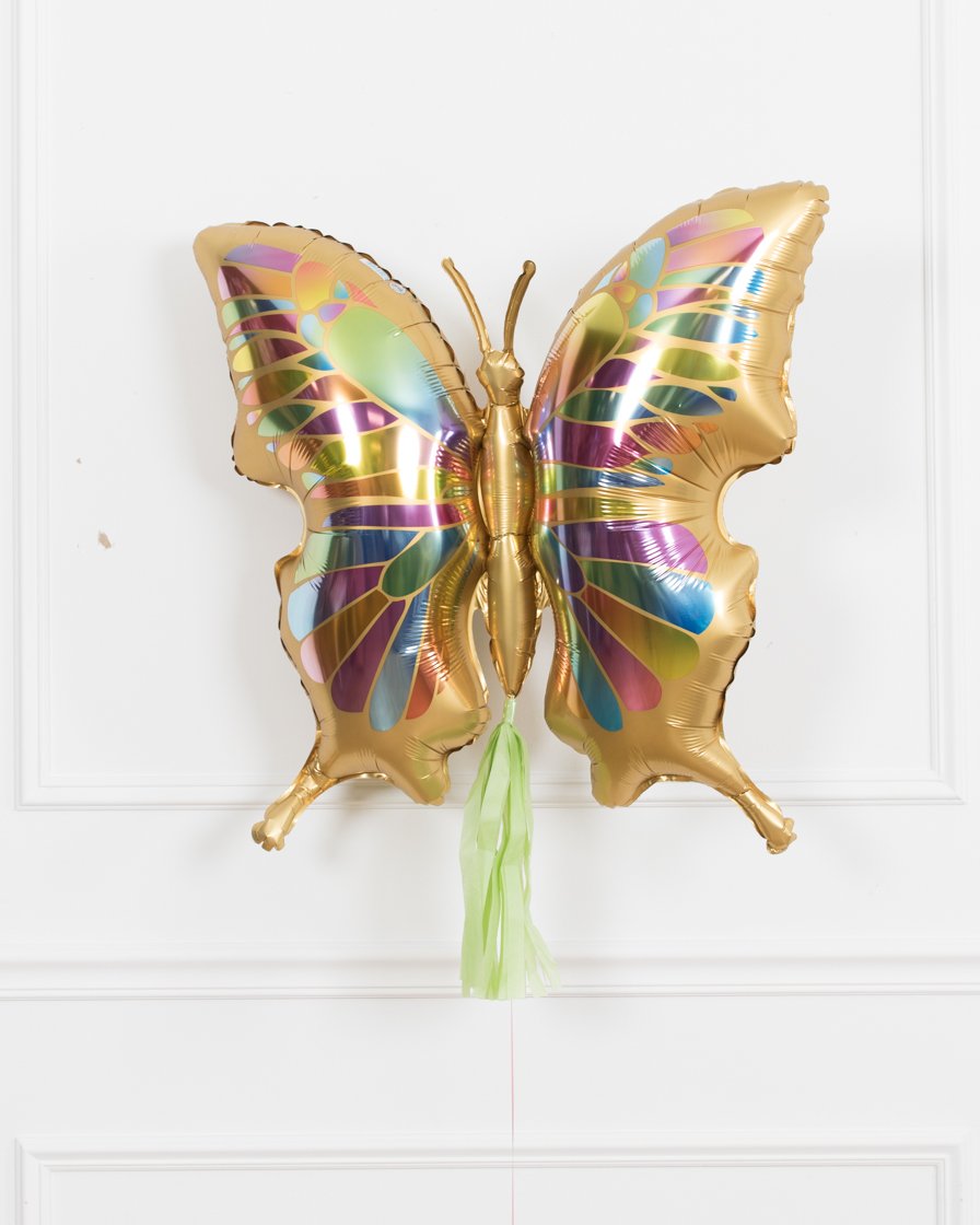 butterfly-foil-balloon-gold