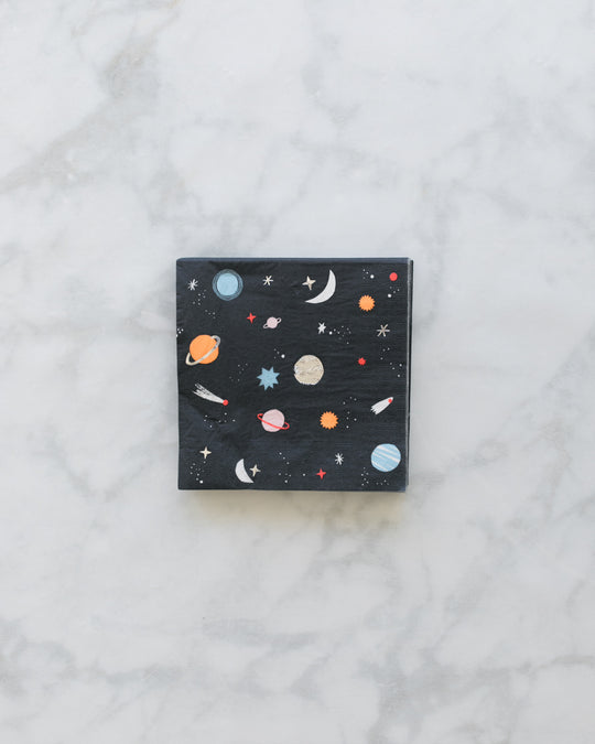 Meri Meri To the Moon Large Napkins - pack of 16