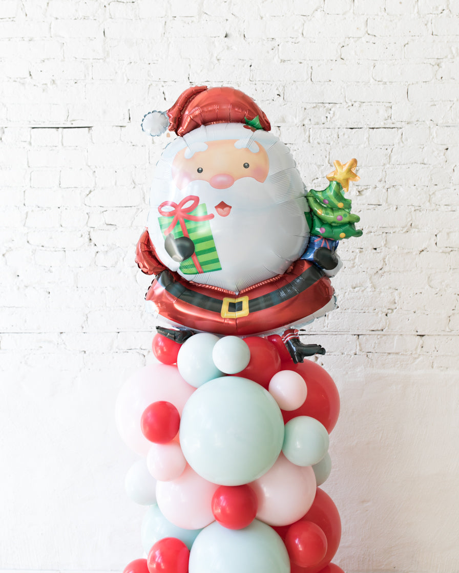 santa-balloon-column