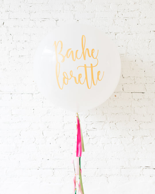Flamingo Fling - Bachelorette Giant Balloon with Tassel
