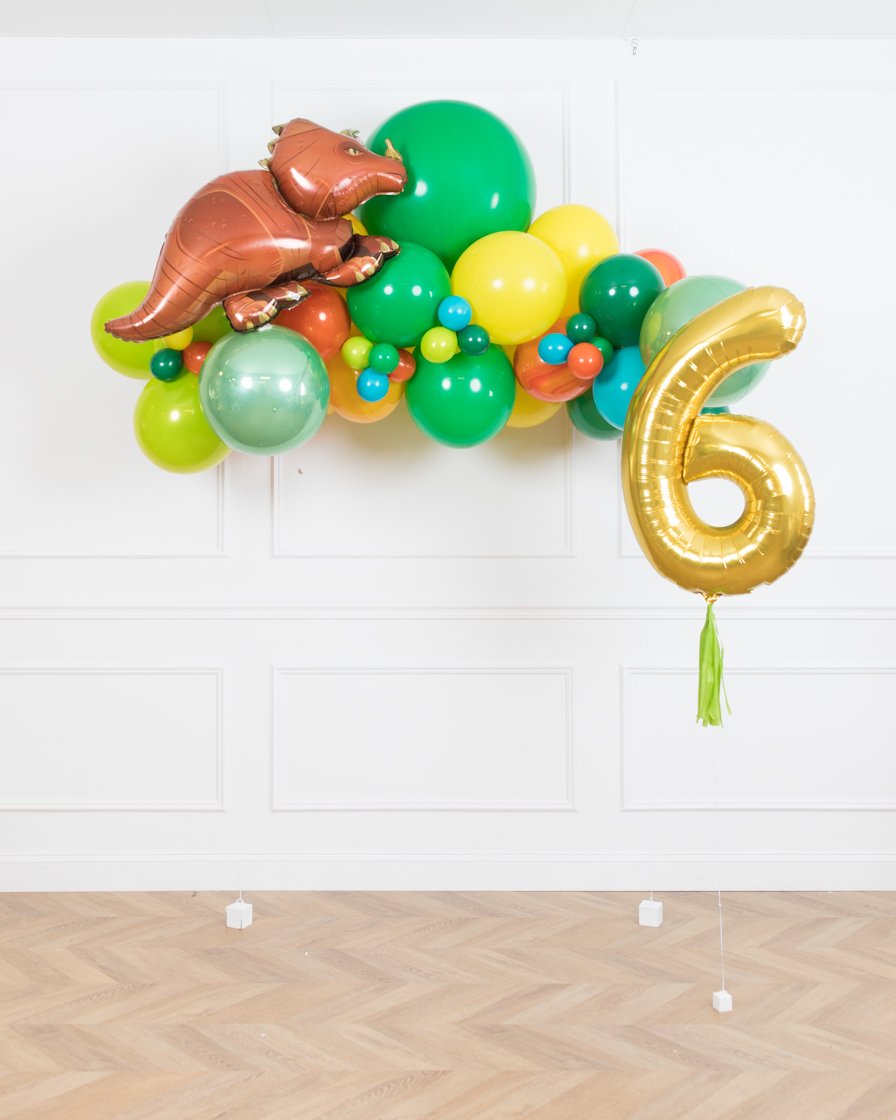dinosaur-party-balloons-foil-triceratops-floating-arch-set-number