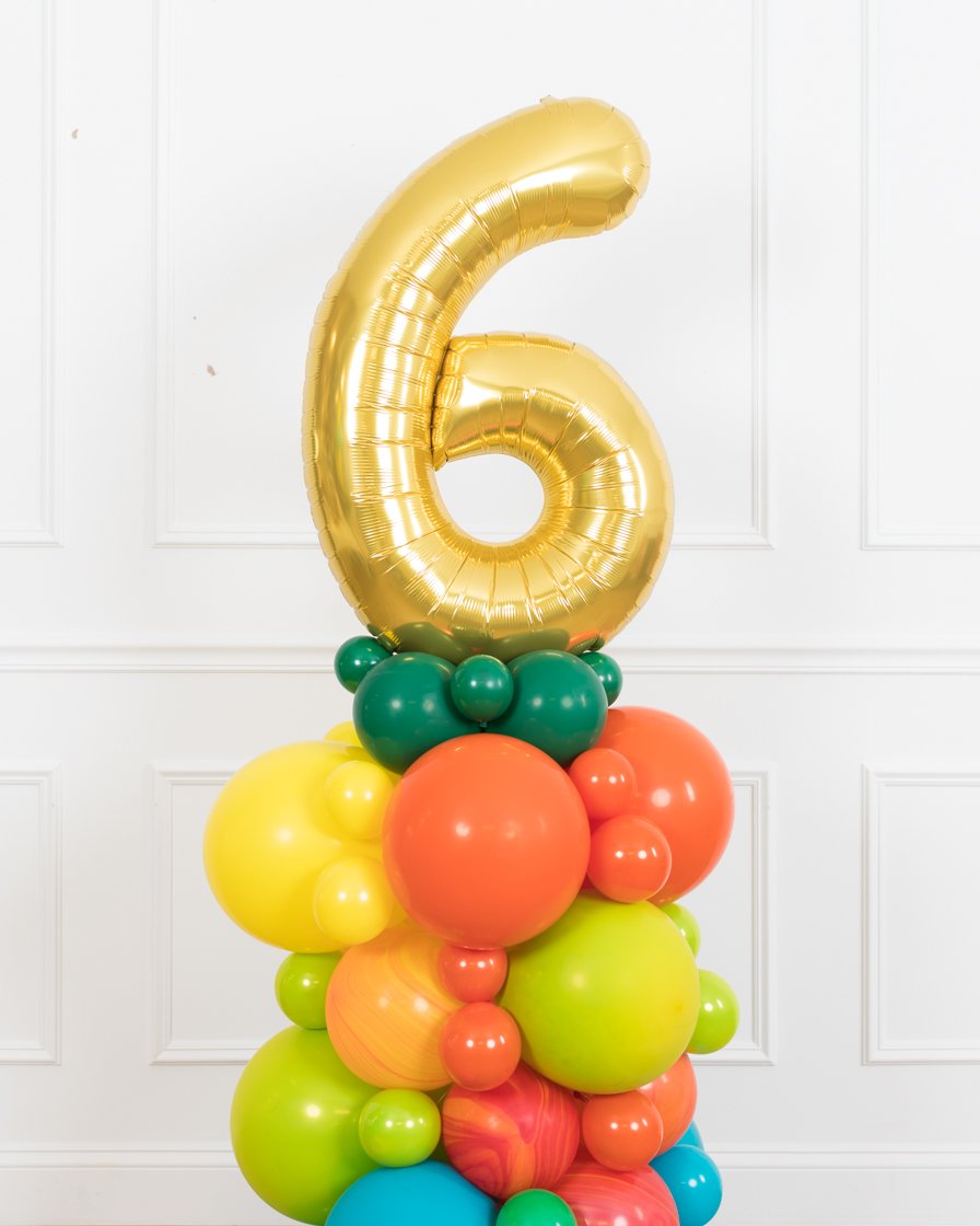 dinosaur-party-balloons-number-column