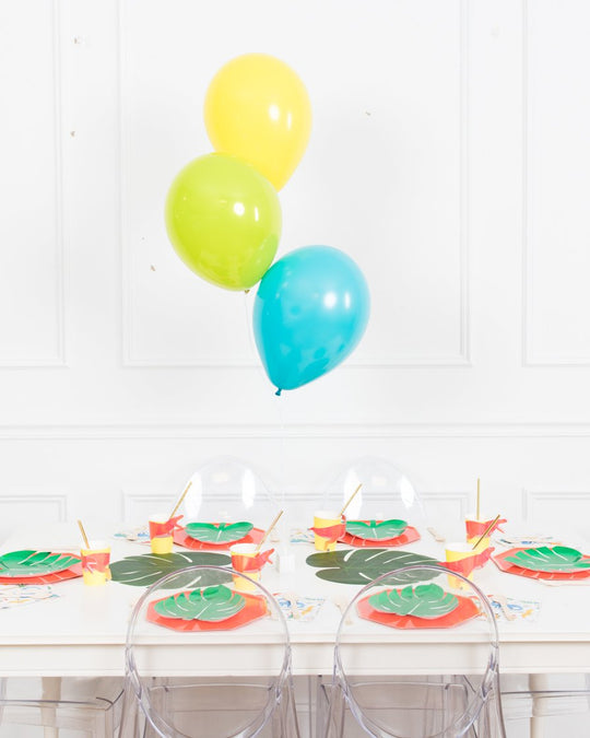 Dinosaur Theme - 11in Balloon Bouquet Centerpiece