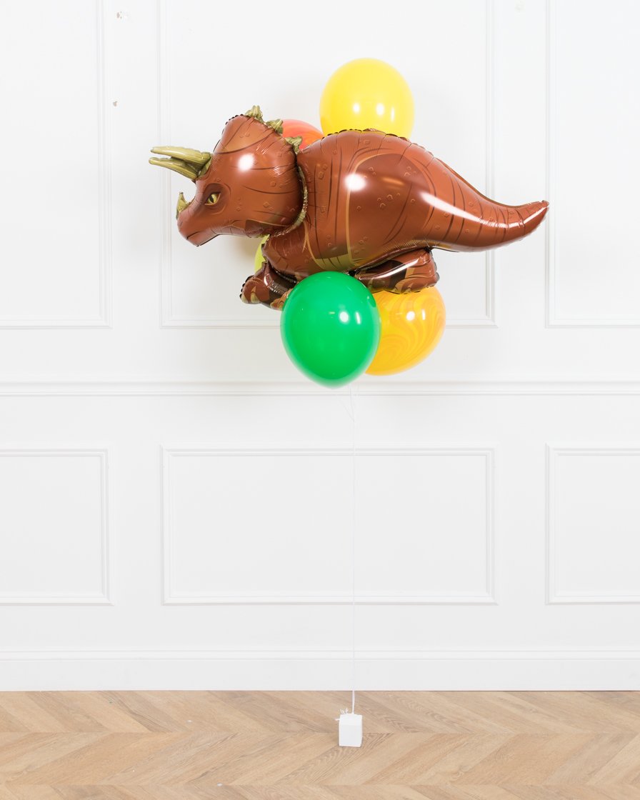 dinosaur-foil-balloons-bouquet-triceratops