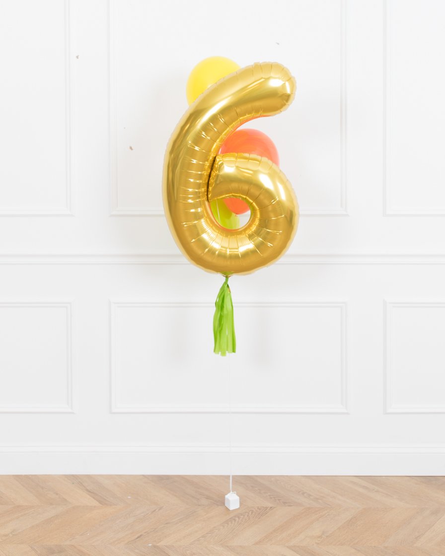 dinosaur-party-balloons-number-bouquet