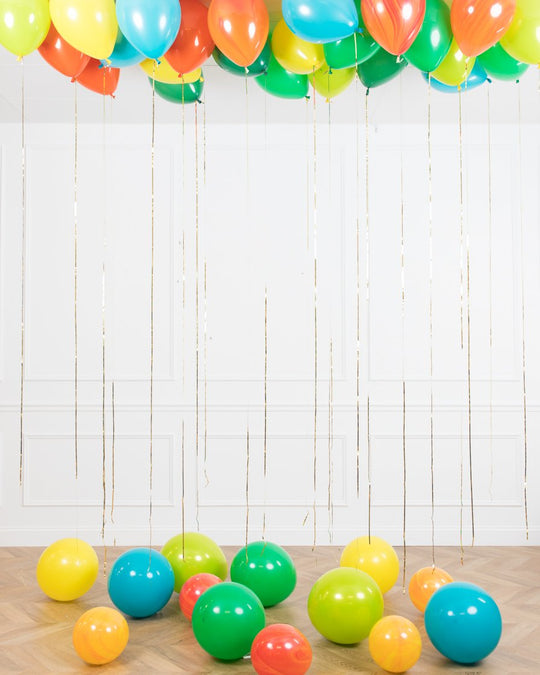 Dinosaur Party - Ceiling & Floor Balloons Set