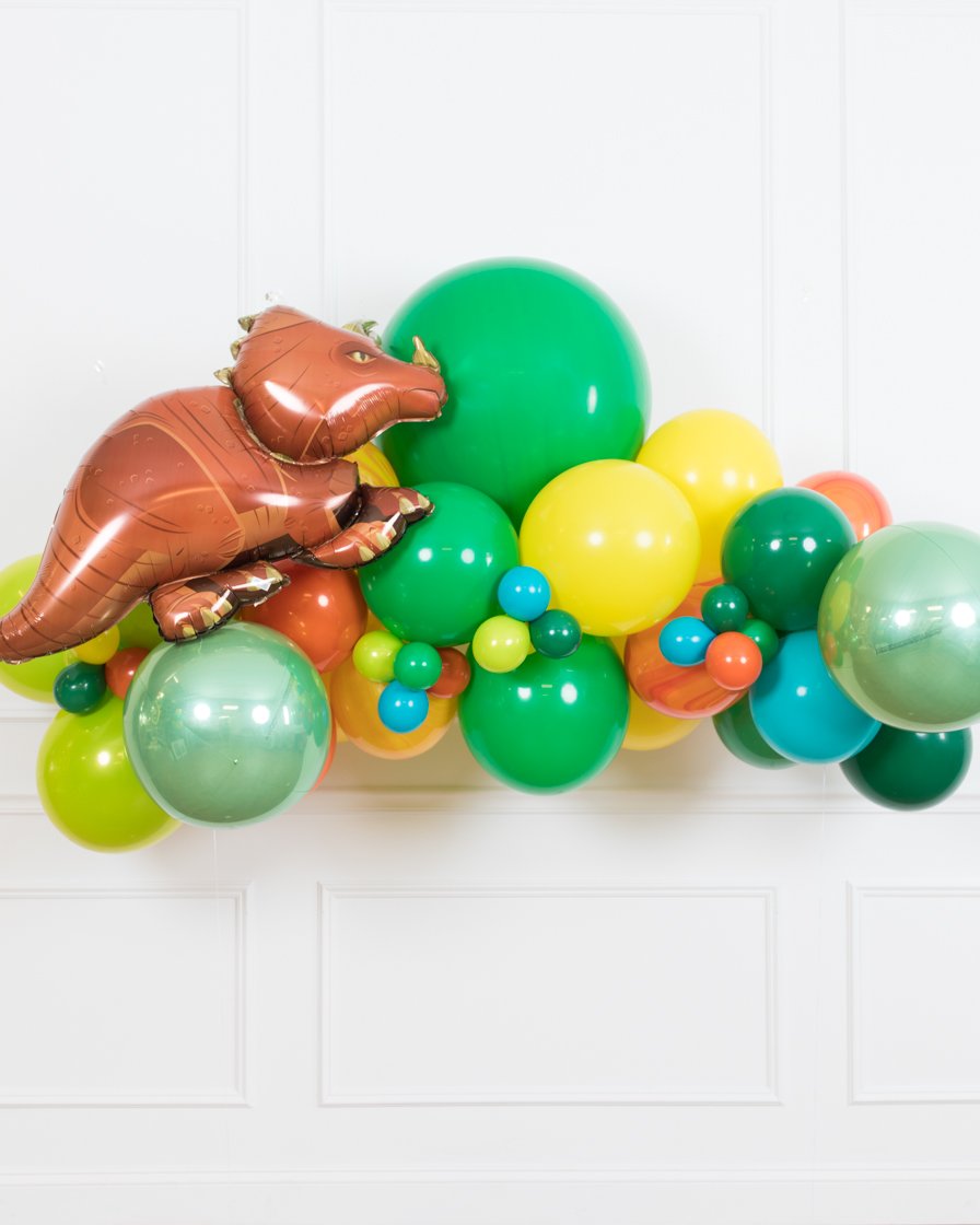 dinosaur-party-balloons-foil-floating-arch