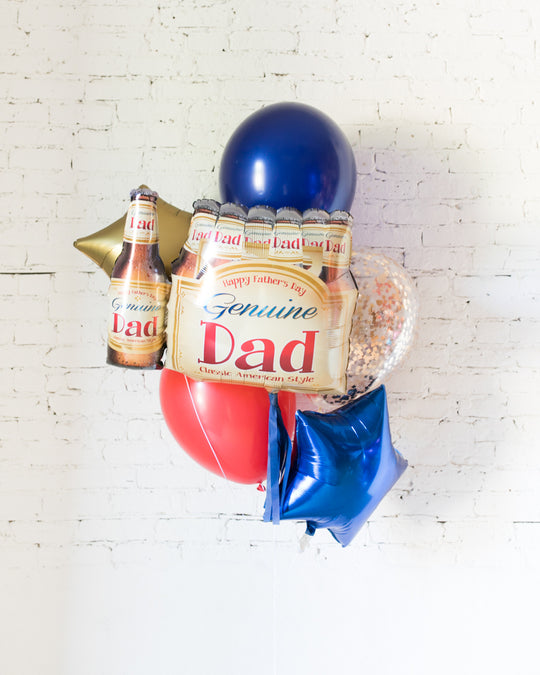 GIFT-Genuine Dad Balloon Bouquet
