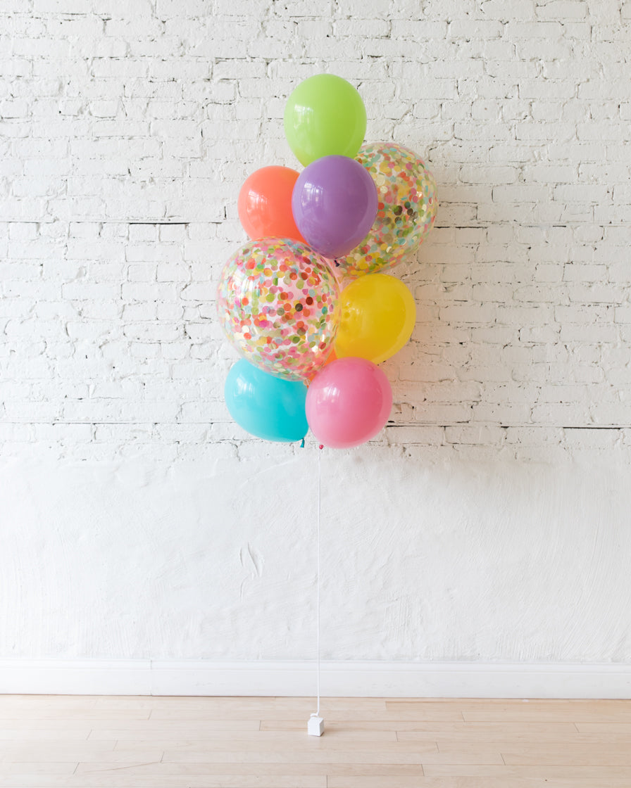 balloon-fiesta-theme-confetti-bouquet