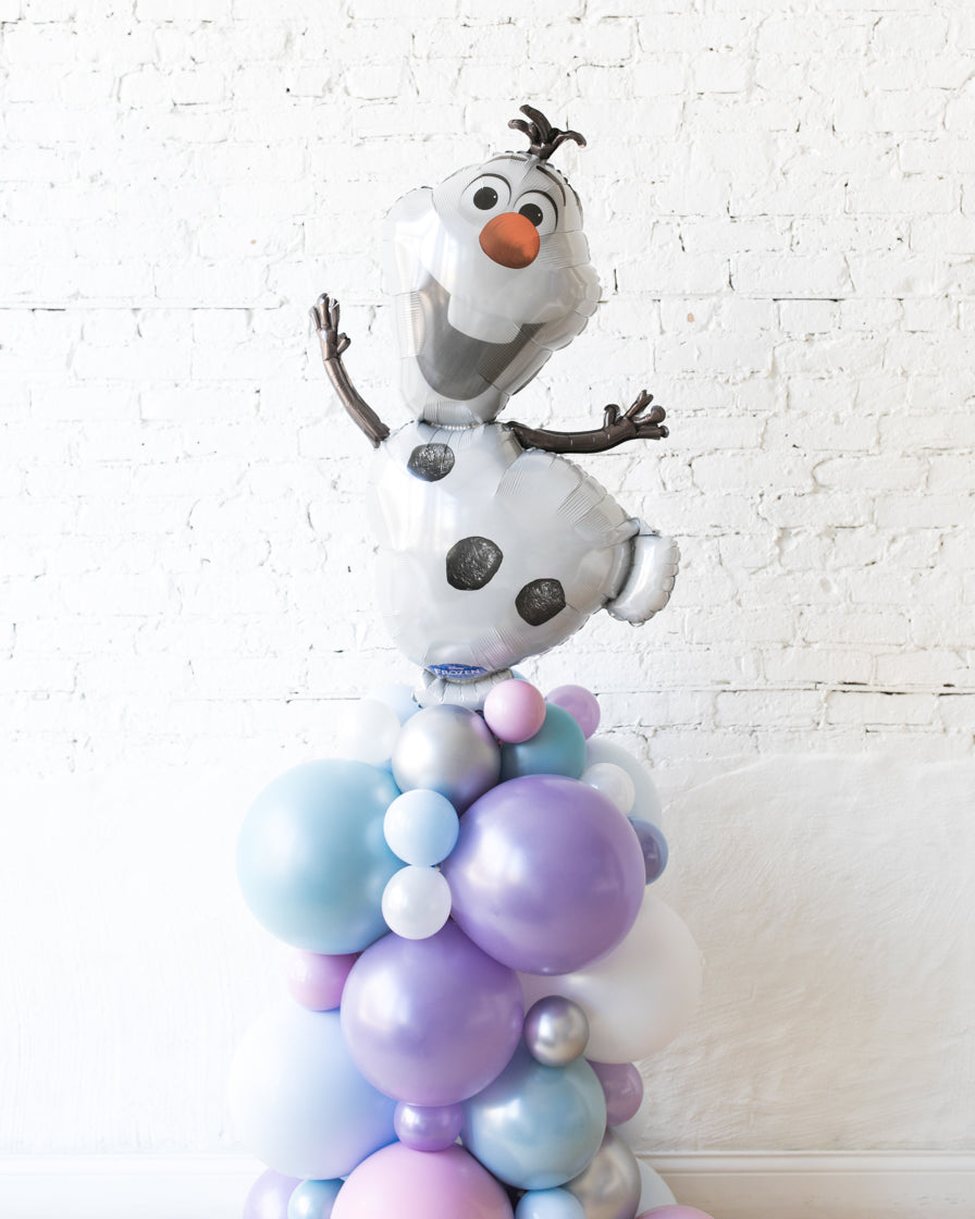 paris312-frozen-theme-balloon-column-olaf-foil-4ft