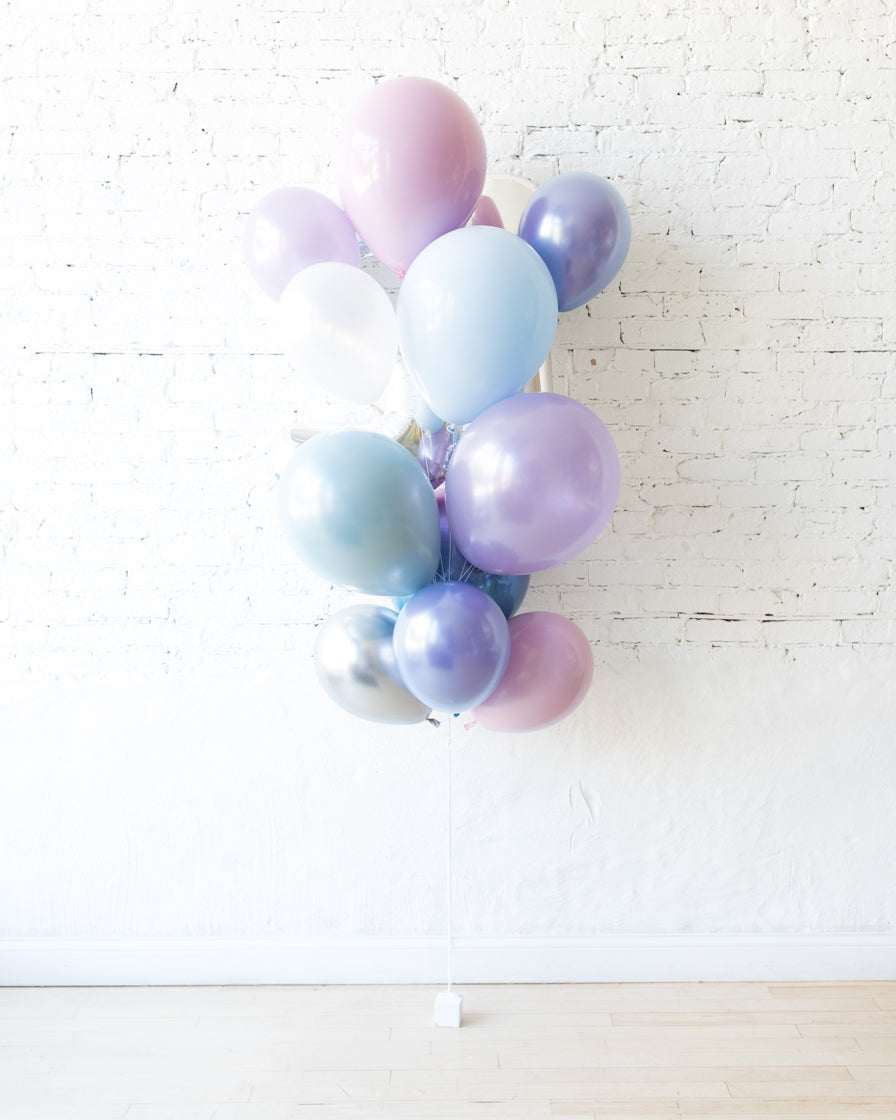 paris312-frozen-theme-balloon-foil-number-double-digit-silver-lavender-skirt-bouquet