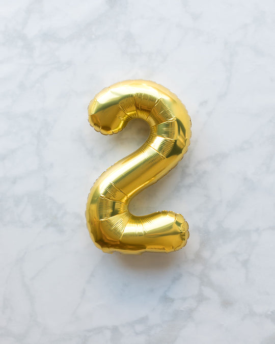 16in Customizable Foil Numbers