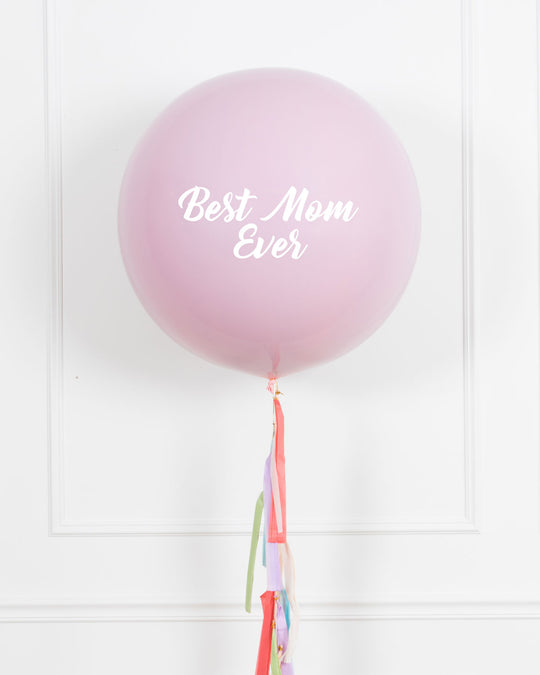 GIFT-BEST MOM EVER Giant Balloon with Tassel