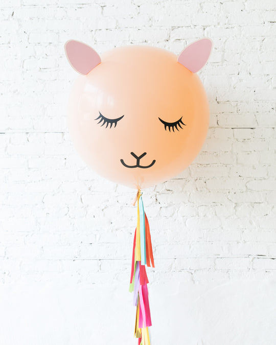 Llama Specialty Giant Balloon with Tassel