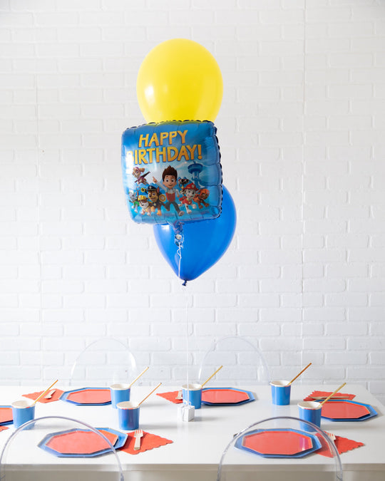 Ruff Rescue - Birthday Balloon Bouquet Centerpiece