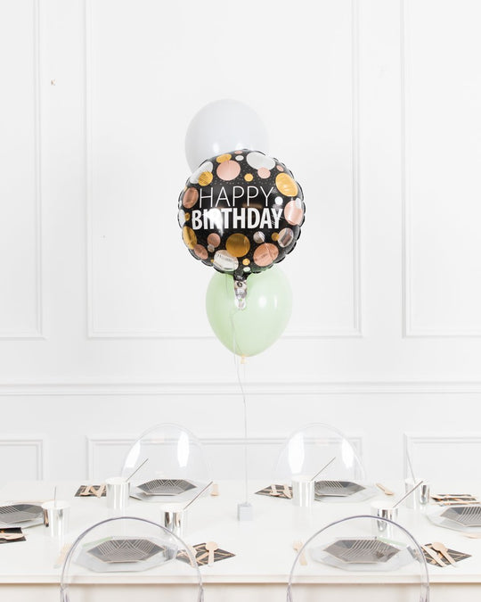 Mandalorian Theme - Birthday Balloon Bouquet Centerpiece