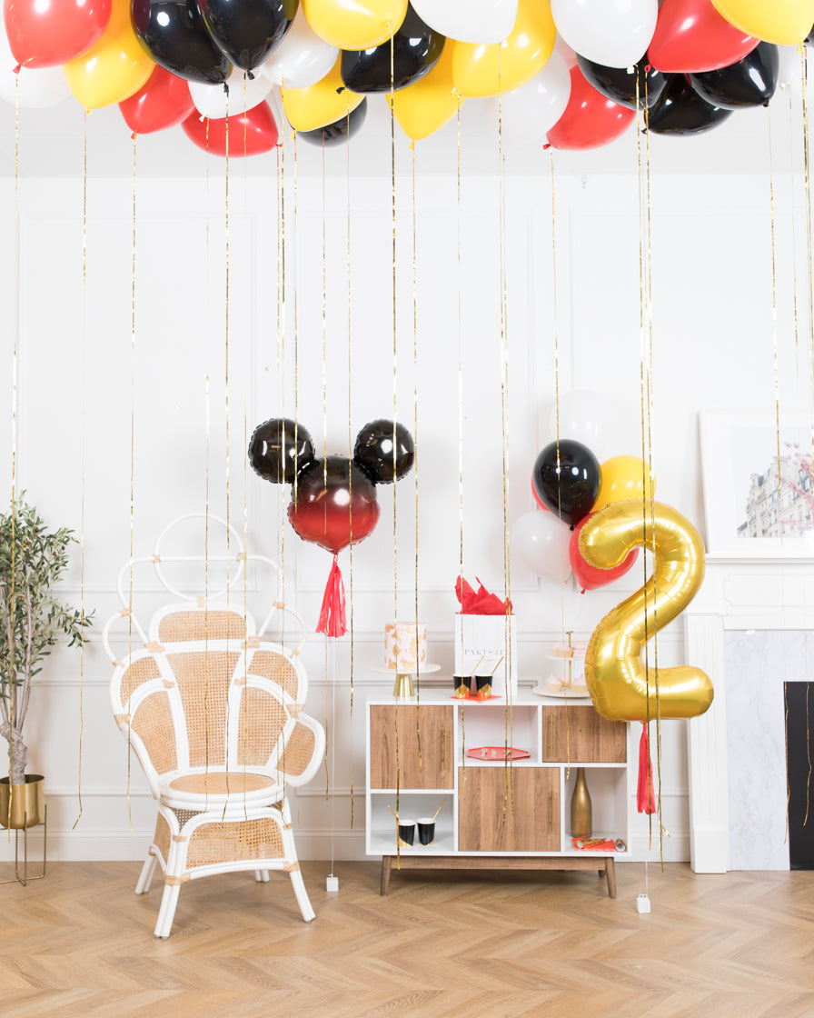 mickey-mouse-balloon-party-paris312-bouquet-number-yellow-black-white-gold-ceiling-set
