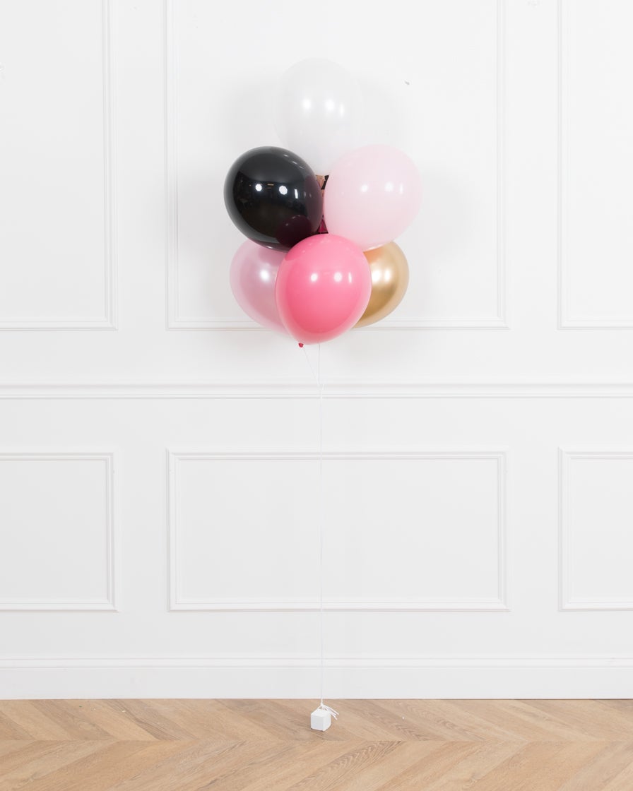 minnie-mouse-disney-party-decor-foil-pink-gold-balloon-black-white-magical-bouquet