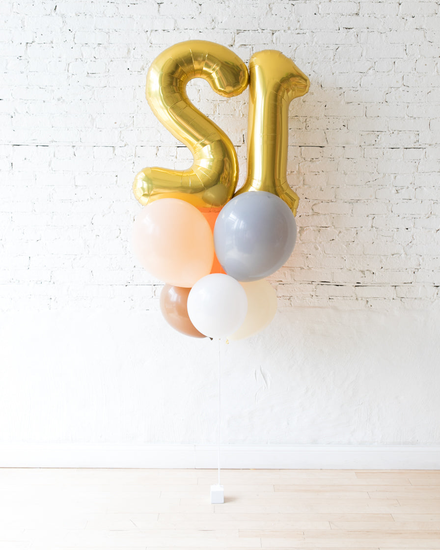 paris312-woodland-theme-number-orange-gold-foil