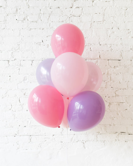 Princess Theme 11in Balloons - bouquet of 7