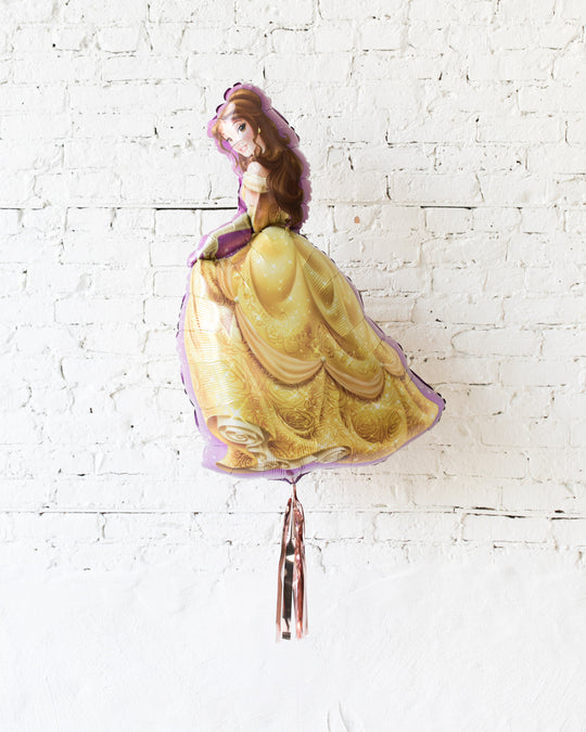 39in Belle Foil Balloon and Rose Gold Skirt