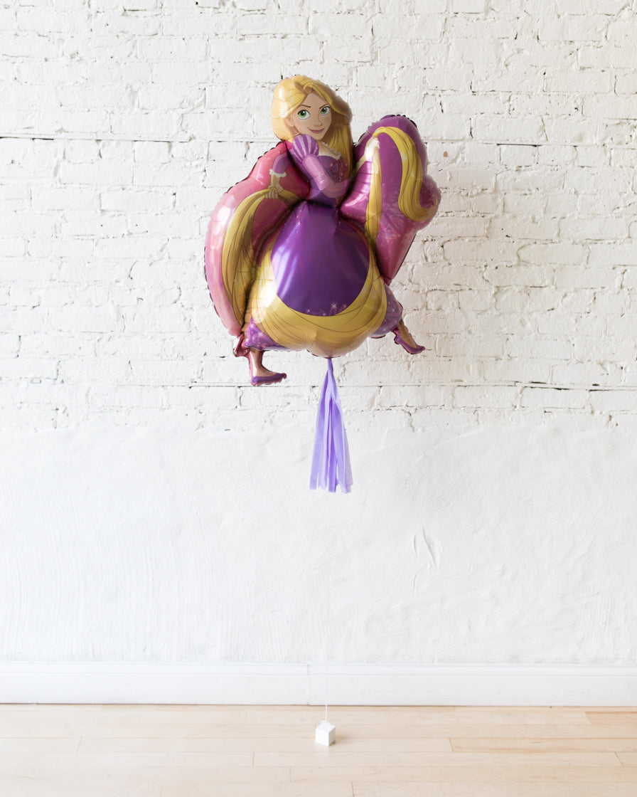 Princess-balloon-rapunzel-lavender-skirt-foil