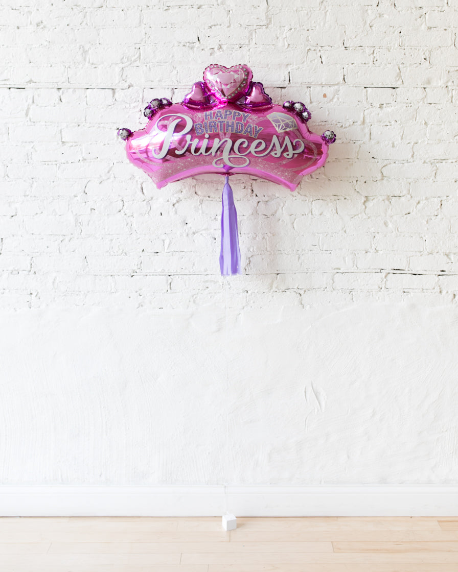 Princess-balloon-lavender-crown-skirt-foil