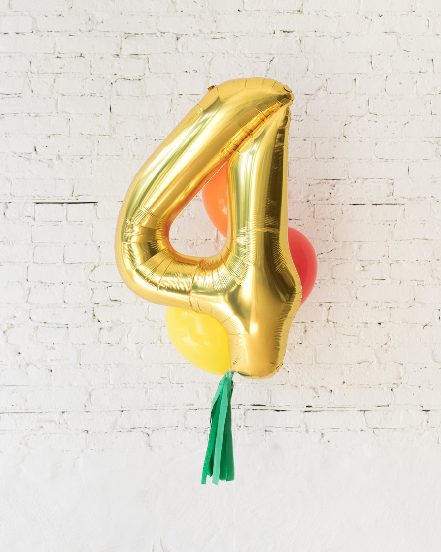 paris312-sesame-street-theme-number-foil-skirt-gold-balloon-bouquet