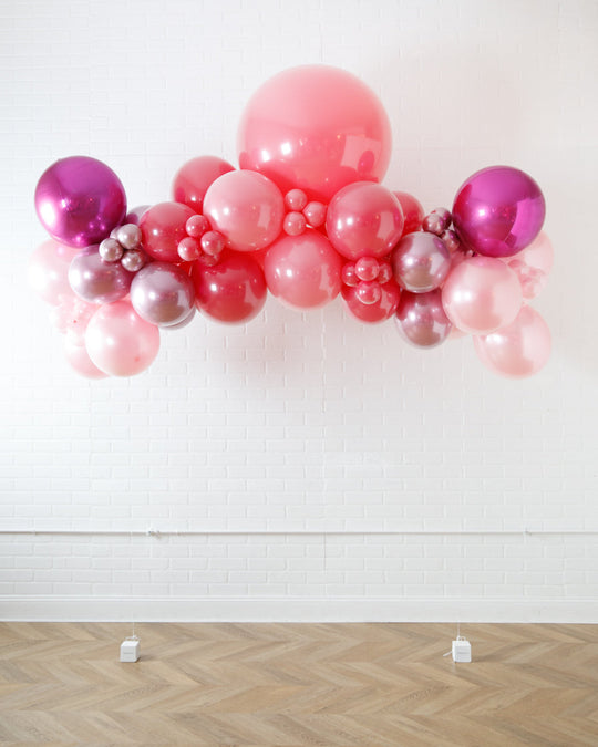Pretty in Pink - Floating Balloon Arch - 5ft