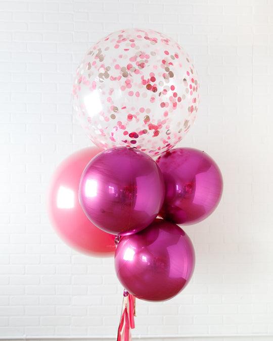 Life In Plastic - Confetti Giant and Orbs Bouquet