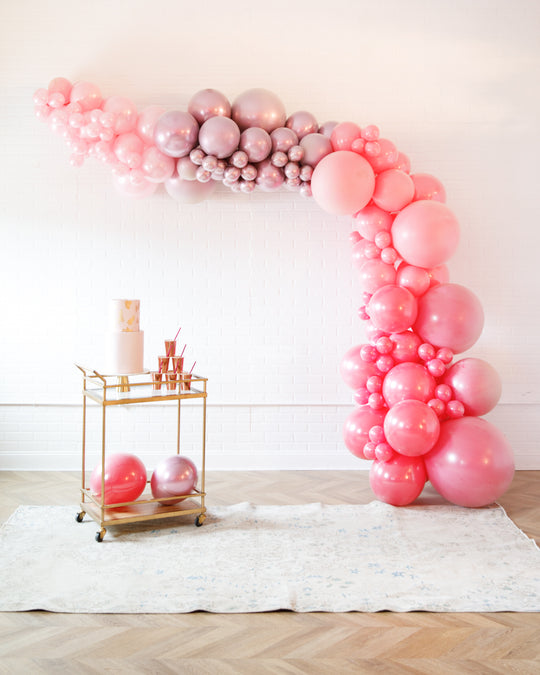 Pretty in Pink - Balloon Garland Install Piece -12ft