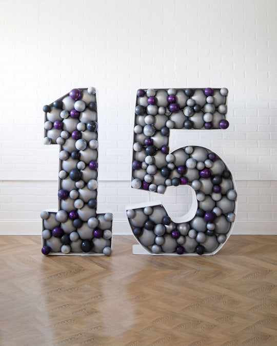 Feel The Beat - Number Mosaic 4ft