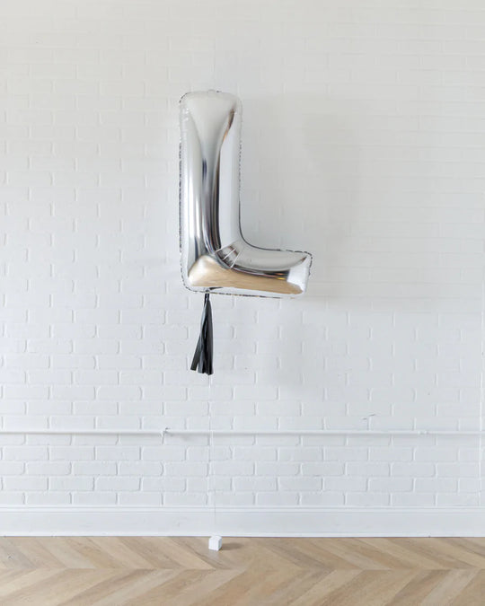 The Upside Down - 34in individual Foil Letter with Skirt