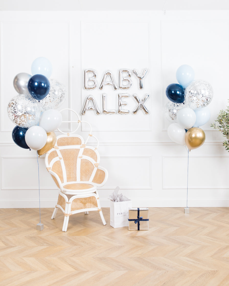 twinkle-baby-shower-balloons-blue-silver-gold-letters-confetti-bouquet-set