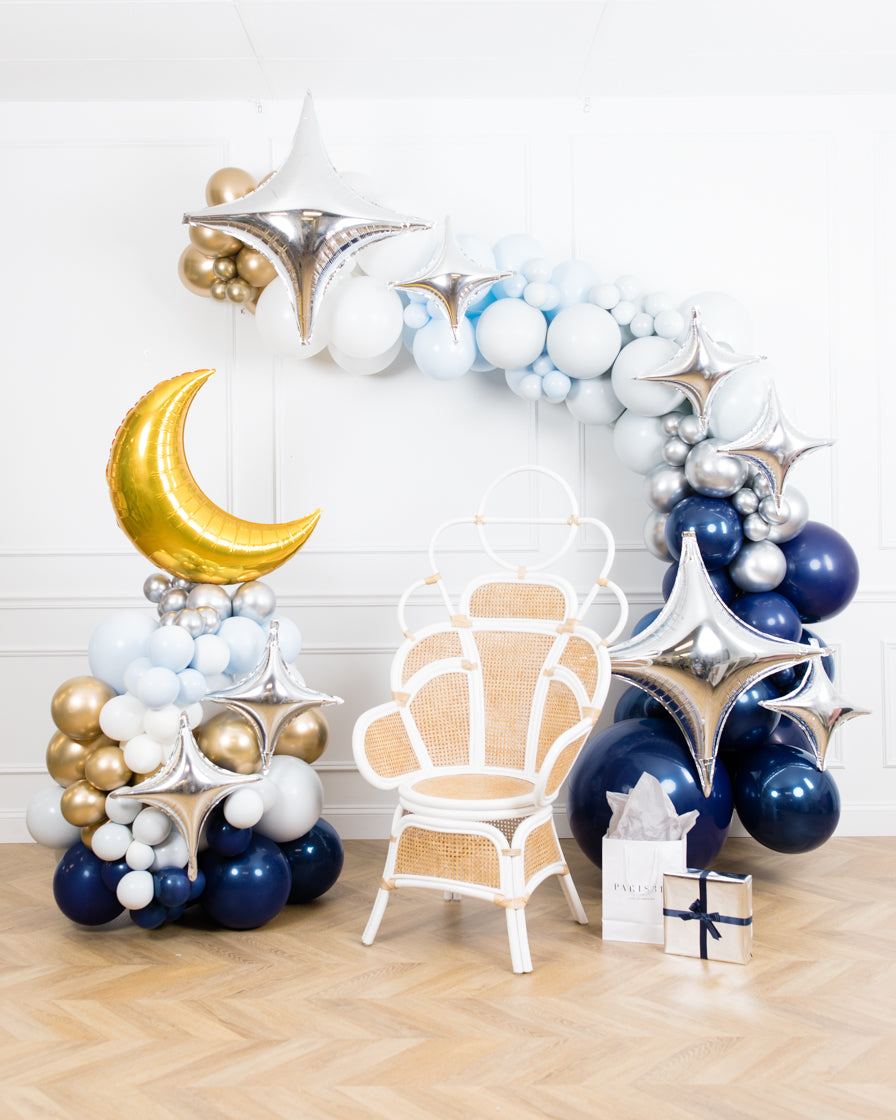 twinkle-baby-shower-balloons-blue-silver-gold-cluster-garland-set