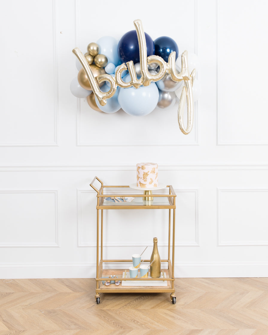 twinkle-baby-shower-balloons-blue-silver-gold-backdrop-piece