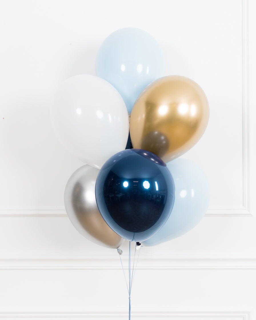 twinkle-baby-shower-balloons-blue-silver-gold-bouquet
