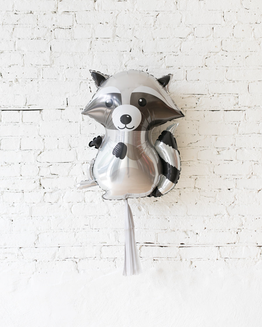 paris312-woodland-theme-racoon-foil-skirt-balloon