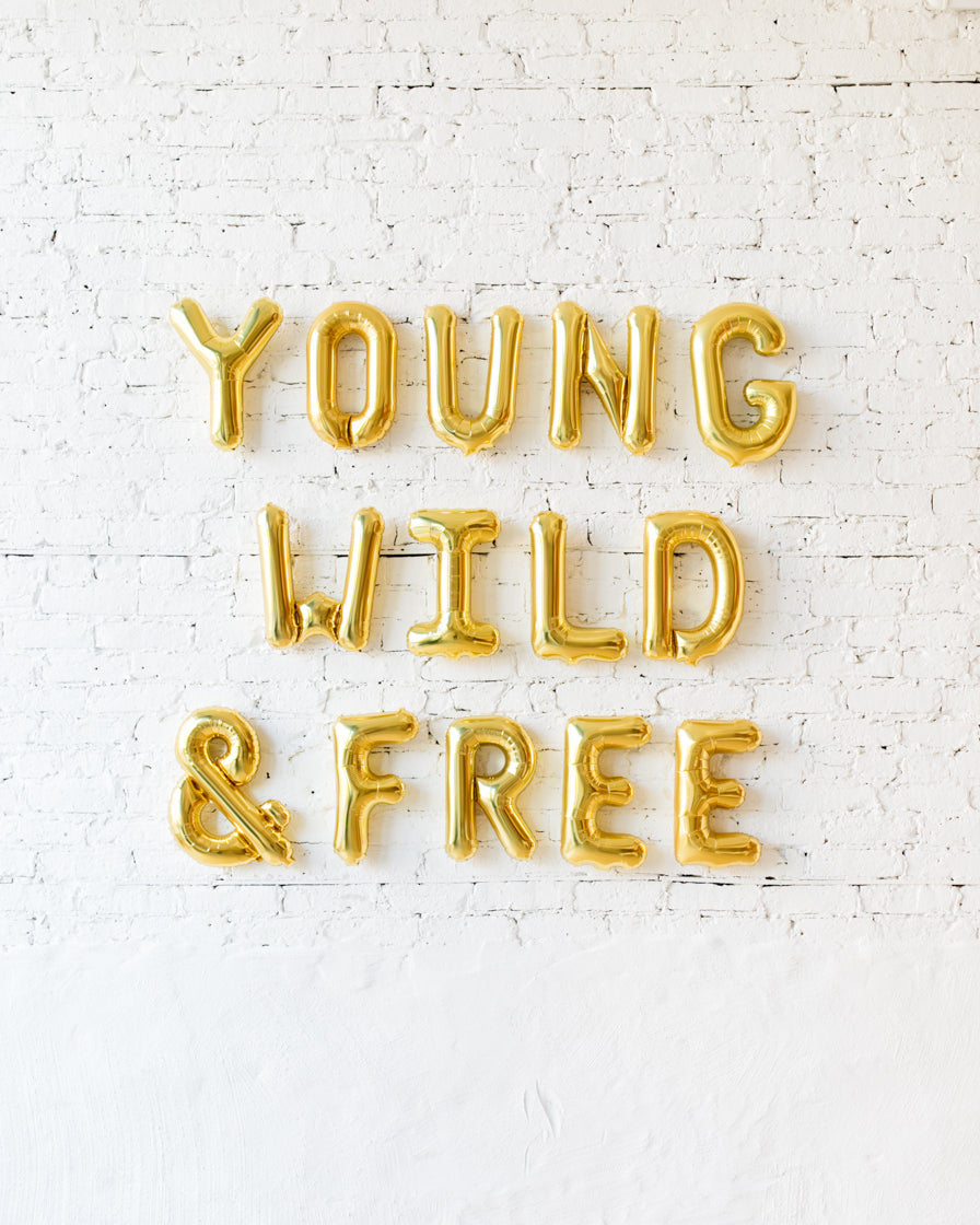 paris312-woodland-theme-number-foil-letters-set-young-wild-free-gold