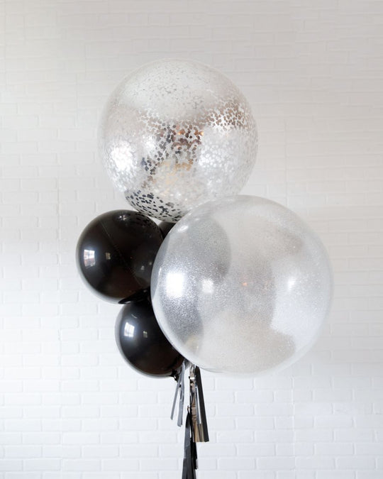 Feel The Beat - Confetti Giant and Orbs Bouquet