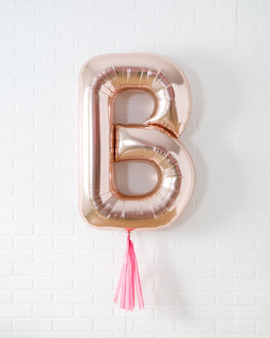 Life In Plastic - 34in individual Foil Letter with Skirt