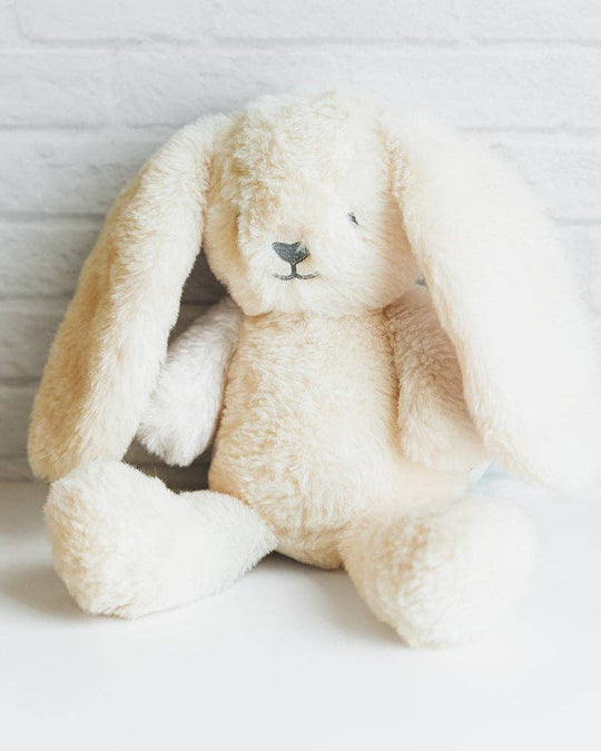 Giften Market - Bea Bunny - Classic Plush Weighted White Baby Toy