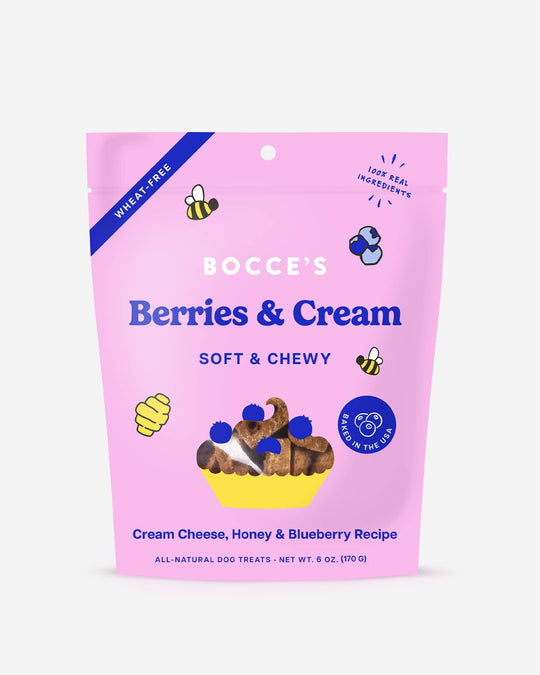 Bocce's Bakery - Berries & Cream Soft & Chewy Treats