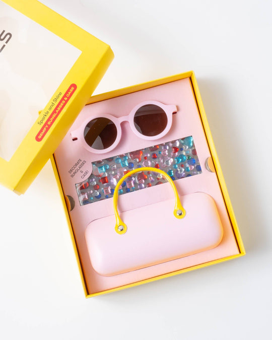 Super Smalls - DIY Bedazzled Sunglasses